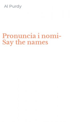 Pronuncia i nomi-Say the names