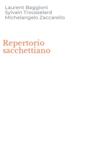 Repertorio sacchettiano