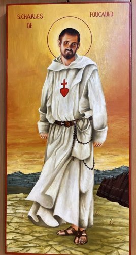CHARLES DE FOUCAULD 22X44 CM