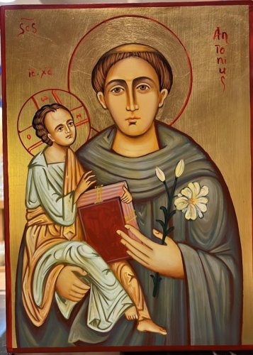 S.  ANTONIO DA PADOVA 22X32 CM