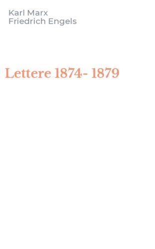 Lettere 1874-1879