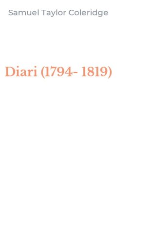 Diari (1794-1819)