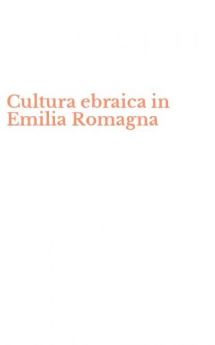 Cultura ebraica in Emilia Romagna