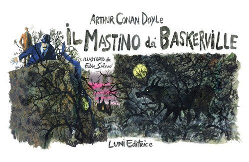 Il mastino dei Baskerville illustrato da Fabio Sironi