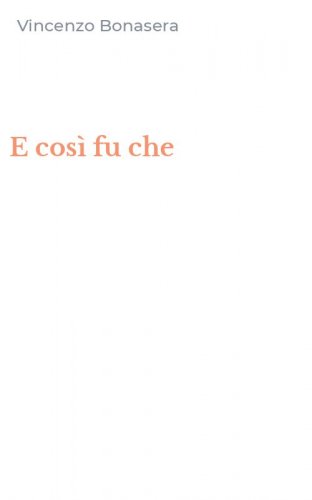 E cos&igrave; fu che