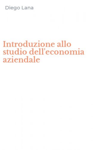 Introduzione allo studio dell'economia aziendale
