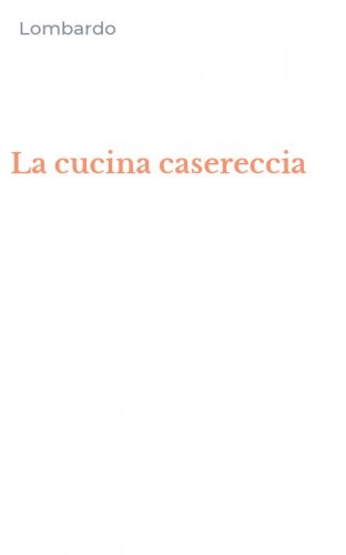 La cucina casereccia