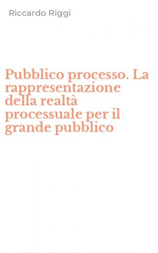 Pubblico processo. La rappresentazione della realt&agrave; processuale per il grande pubblico