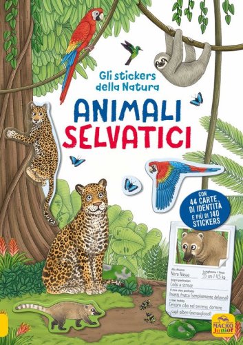 Animali selvatici. Gli stickers della natura