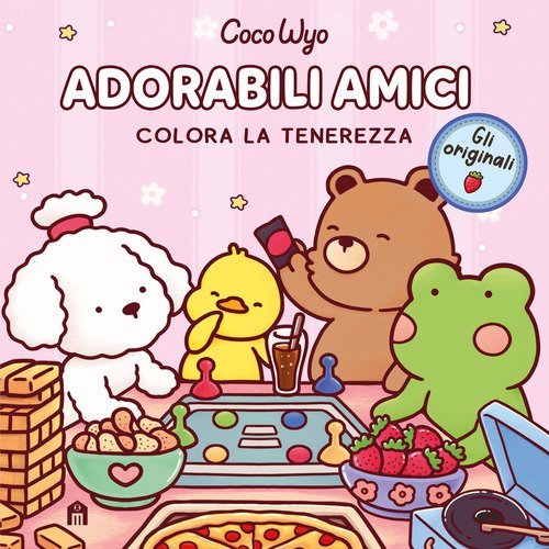 Adorabili amici. Libro da colorare per tutte le et&agrave;. Gli originali Coco Wyo