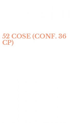 52 COSE (CONF. 36 CP)