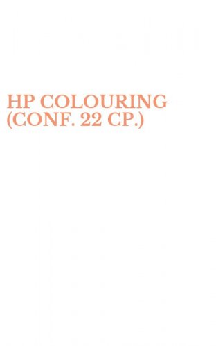 HP COLOURING (CONF. 22 CP.)