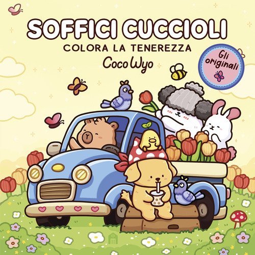 Soffici cuccioli. Libro da colorare per tutte le et&agrave;. Gli originali Coco Wyo