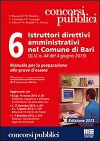 6 istruttori direttivi amministrativi nel Comune di Bari