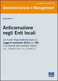 Anticorruzione negli enti locali