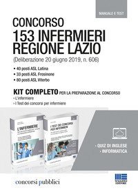 Concorso 153 infermieri Regione Lazio