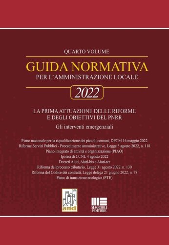 Guida normativa per l'amministrazione locale 2022