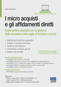 I micro acquisti e gli affidamenti diretti