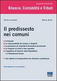 Il predissesto nei comuni