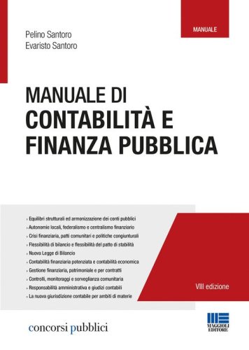 Manuale di contabilit&agrave; e finanza pubblica