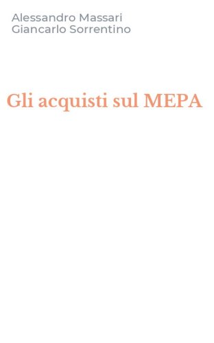 Gli acquisti sul MEPA