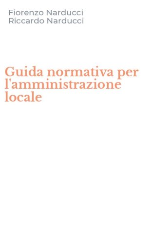Guida normativa per l'amministrazione locale
