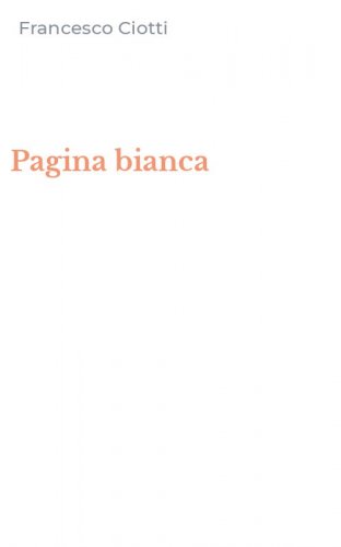 Pagina bianca
