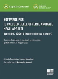 Software per il calcolo delle offerte anomale negli appalti