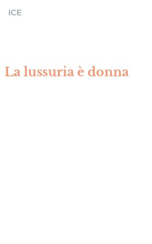 La lussuria &egrave; donna