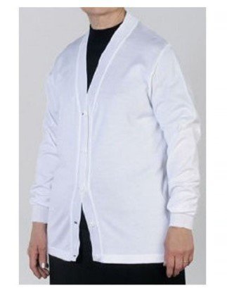 GIACCA RASATA BIANCO - COTONE 100%