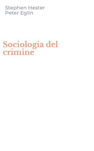 Sociologia del crimine