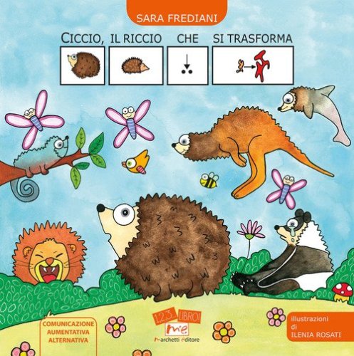 Ciccio, il riccio che si trasforma. In CAA (Comunicazione Aumentativa Alternativa)