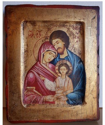 SACRA FAMIGLIA 18X22 CM