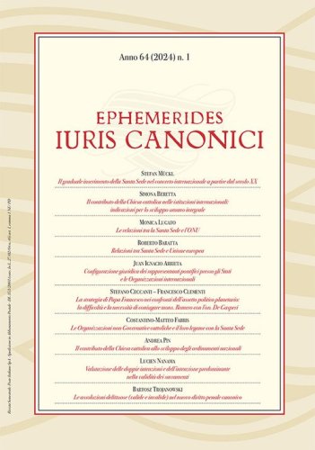 Ephemerides Iuris canonici