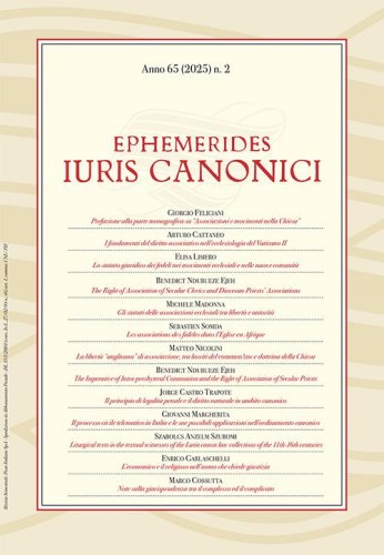 Ephemerides iuris canonici