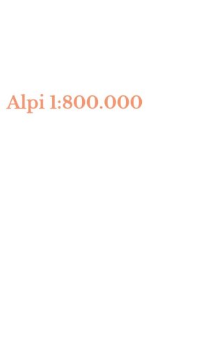 Alpi 1:800.000
