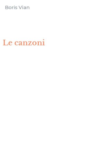 Le canzoni