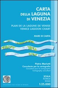 Carta della laguna di Venezia 1:25.000