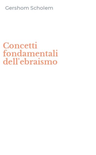 Concetti fondamentali dell'ebraismo
