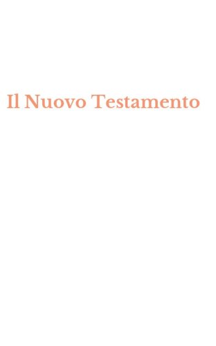 Il Nuovo Testamento