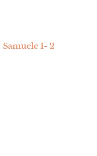 Samuele 1-2