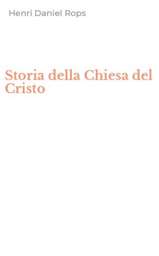 Storia della Chiesa del Cristo