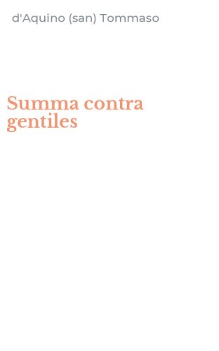Summa contra gentiles