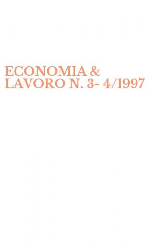 ECONOMIA & LAVORO N. 3-4/1997