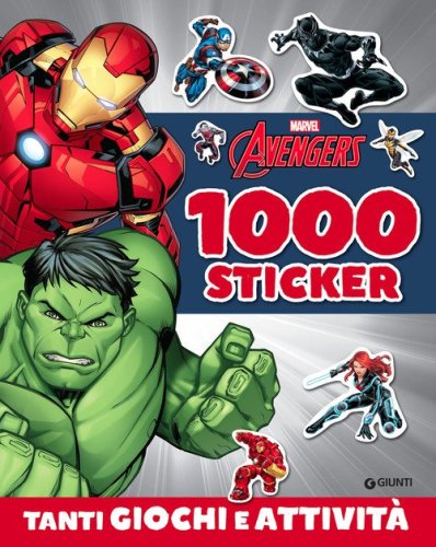Marvel Avengers. 1000 stickers. Tanti giochi e attivit&agrave;