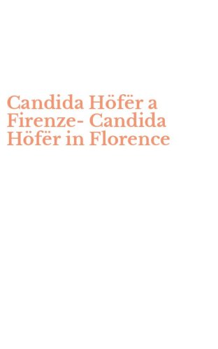 Candida H&ouml;f&euml;r a Firenze-Candida H&ouml;f&euml;r in Florence
