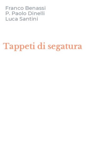 Tappeti di segatura