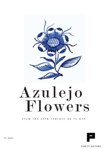 Azulejo flowers. From the 15th century up to now