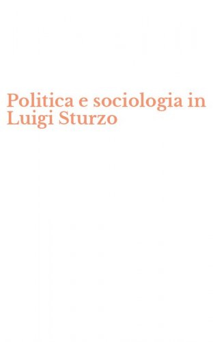 Politica e sociologia in Luigi Sturzo