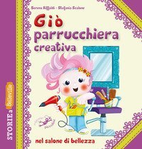Gi&ograve; parrucchiera creativa nel salone di bellezza